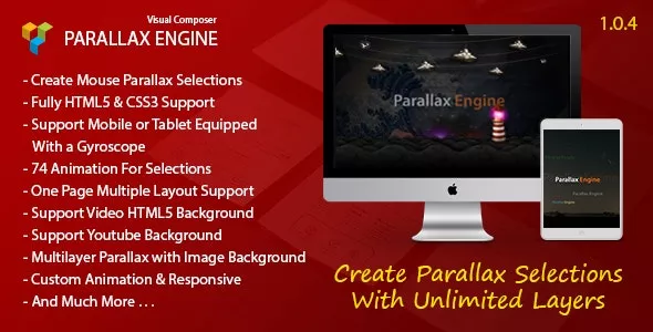 Parallax Engine v1.0.4 - Addon for Visual Composer