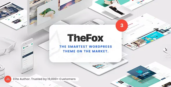 TheFox v3.9.65 - Responsive Multi-Purpose WordPress Theme