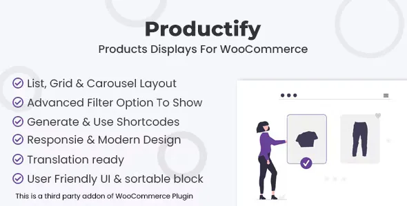 Productify - Products Displays for WooCommerce