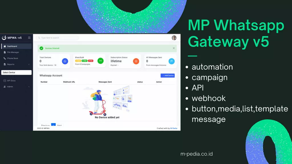 Whatsapp Gateway v6.5.0 - Multi Device
