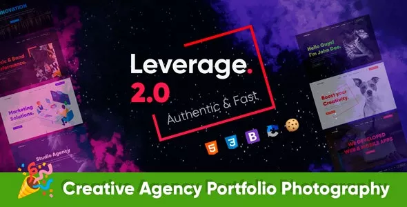 Leverage v2.1.3 - Agency Bootstrap HTML Template