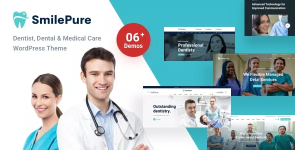 SmilePure v1.5.6 - Dental & Medical Care WordPress Theme