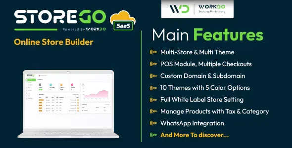 StoreGo SaaS v6.5 - Online Store Builder