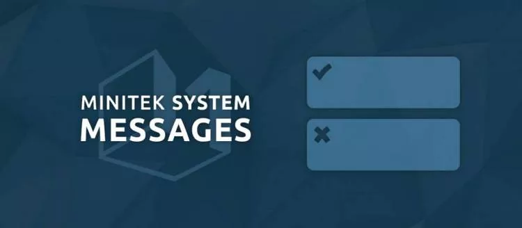 Minitek System Messages Pro v4.1.1