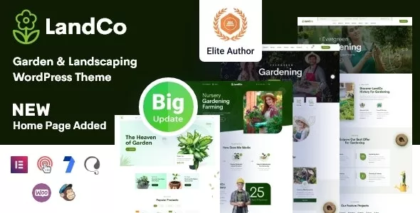 Landco v1.1.5 - Garden & Landscaping WordPress Theme + RTL