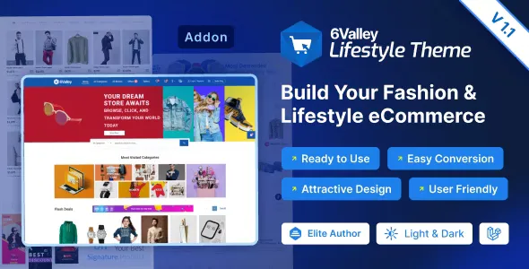 6Valley Lifestyle Theme Addon v1.1