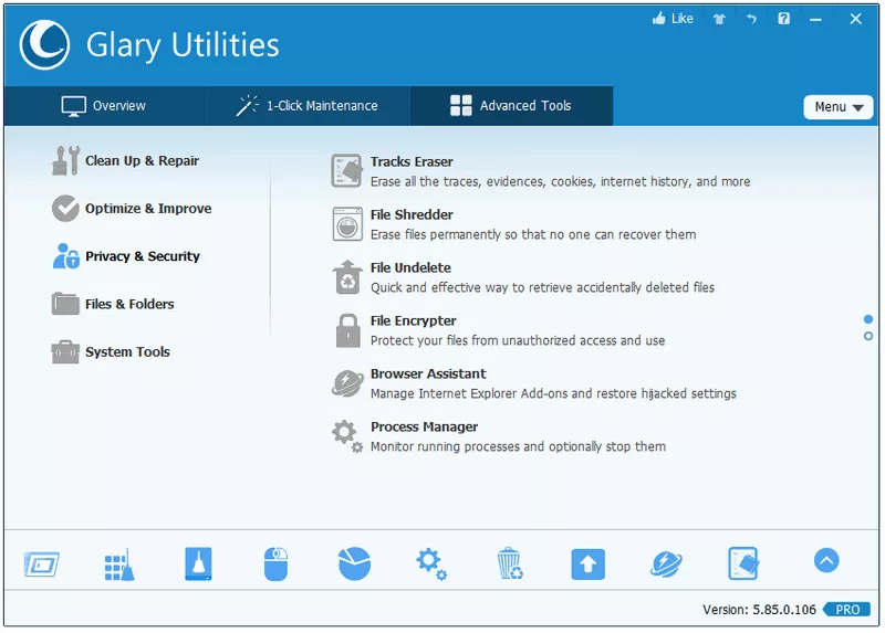 Glary Utilities Pro 5.206.0.235 Portable