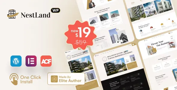 NestLand - Real Estate WordPress Theme