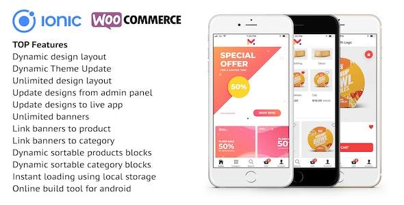 Ionic 5 App for WooCommerce v5.5