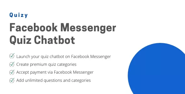 Quizy - Facebook Messenger Quiz Chatbot