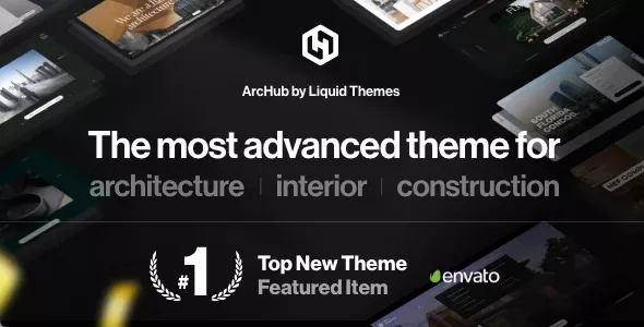 ArcHub v1.2.6 - Architecture and Interior Design WordPress Theme