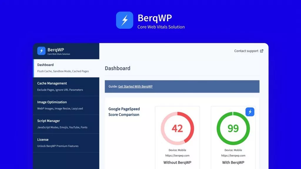 BerqWP v1.9.2 - WordPress Speed & Core Web Vitals Optimization Plugin