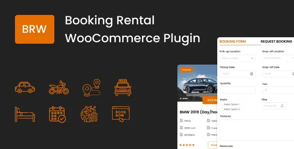 BRW - Booking Rental Plugin WooCommerce