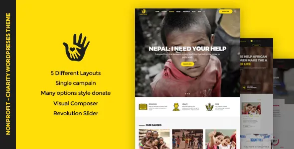 CharityHeart v1.11 - Charity Responsive WordPress Theme