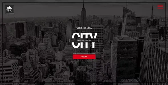 City v1.1 - Responsive Coming Soon Page