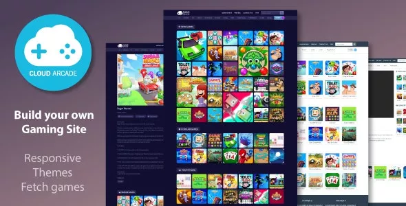 CloudArcade v1.9.0 - HTML5 / Web Game Portal CMS