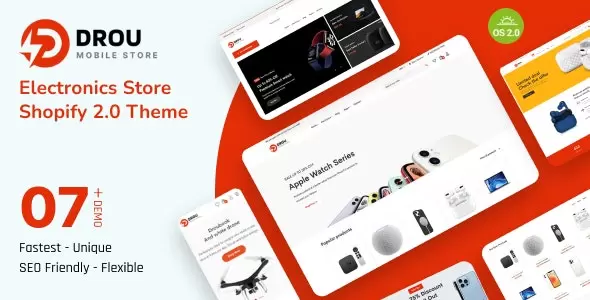 Drou v1.0.6 - Electronics Store Shopify 2.0 Theme