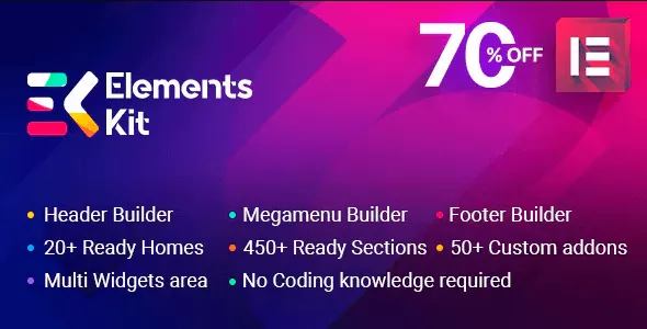 ElementsKit - Addons for Elementor Page Builder