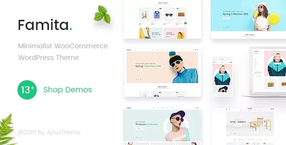 Famita v1.43 - Minimalist WooCommerce WordPress Theme