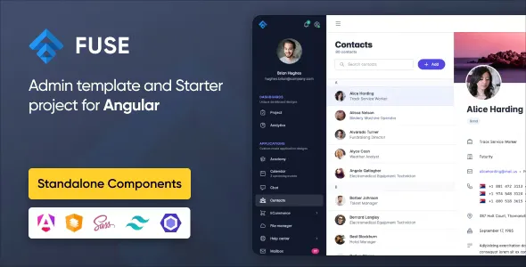 Fuse v19.0.0 - Angular 17+ Admin Template