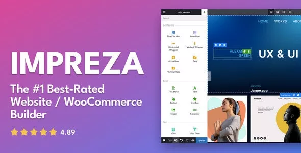 Impreza - WordPress Website and WooCommerce Builder