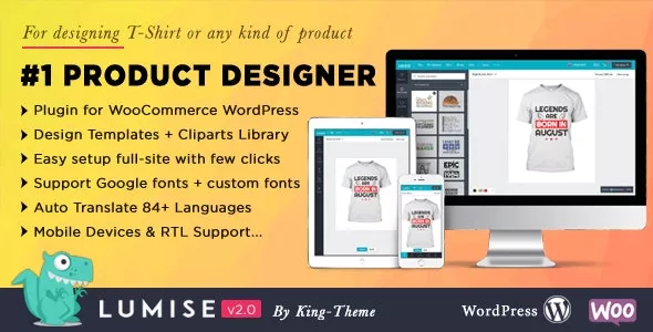 Lumise - Product Designer for WooCommerce WordPress