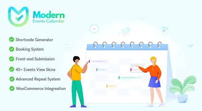 Modern Events Calendar Pro