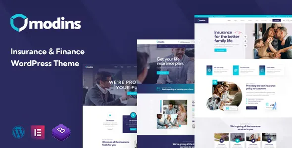 Modins v1.1.1 - Insurance & Finance WordPress Theme