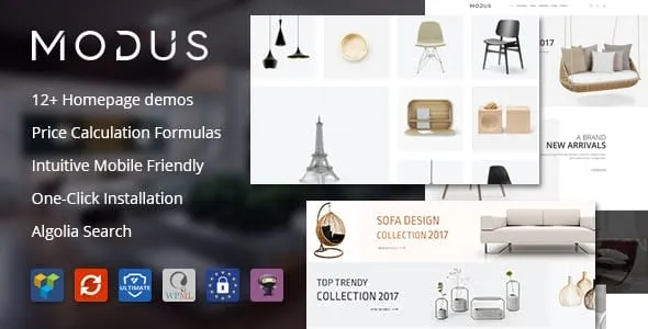 Modus v2.0.7 - Modern Furniture WooCommerce Theme