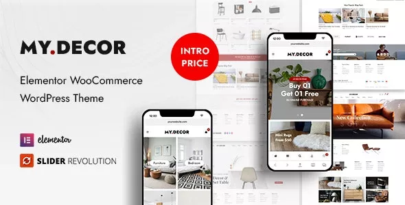 MyDecor v1.3.2 - Elementor WooCommerce WordPress Theme