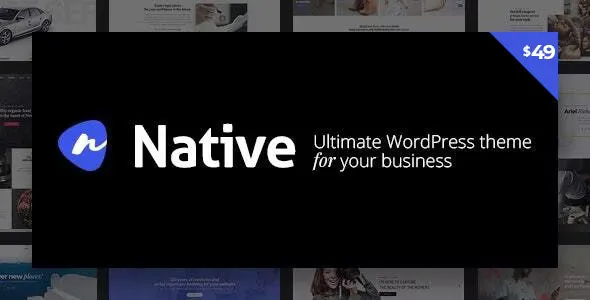 Native v1.6.9.6 - Stylish Multi-Purpose Creative WP Theme