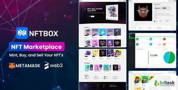 NFTBOX v1.4.6 - NFT Marketplace Script