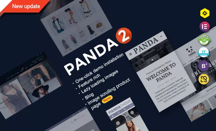 Panda PrestaShop Template v2.6.8 - Creative Responsive PrestaShop Template