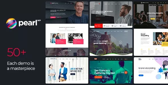 Pearl v3.4.7 - Corporate Business WordPress Theme