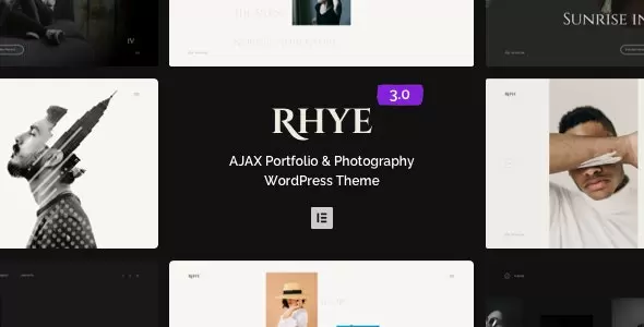 Rhye v3.6.0 - AJAX Portfolio WordPress Theme