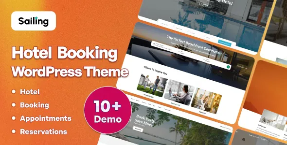 Sailing v4.3.1 - Hotel WordPress Theme