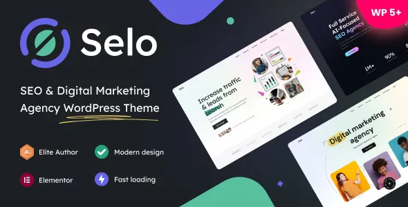 Selo v1.23 - SEO & Digital Marketing Agency WordPress Theme