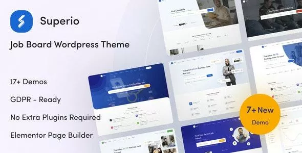 Superio v1.3.14 - Job Board WordPress Theme