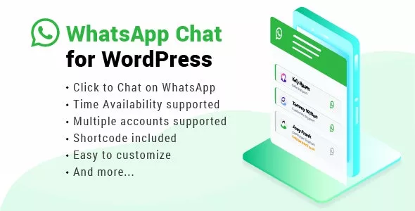 WhatsApp Chat WordPress v3.6.8