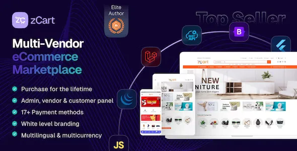 zCart v2.16.0 - Multi-Vendor eCommerce Marketplace