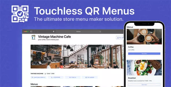 66qrmenu v35.0.0 - Touchless QR Code Menus