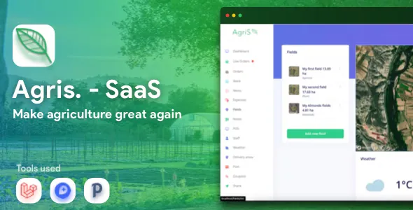 Agris - SaaS Platform Script for Agriculture