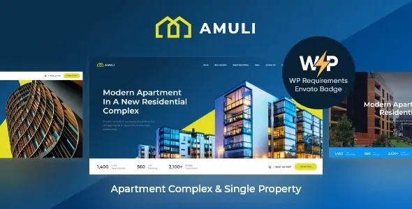 Amuli v2.3.0 - Property & Real Estate Marketplace WordPress Theme