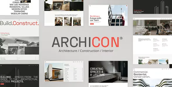 Archicon v1.4 - Architecture and Construction Theme