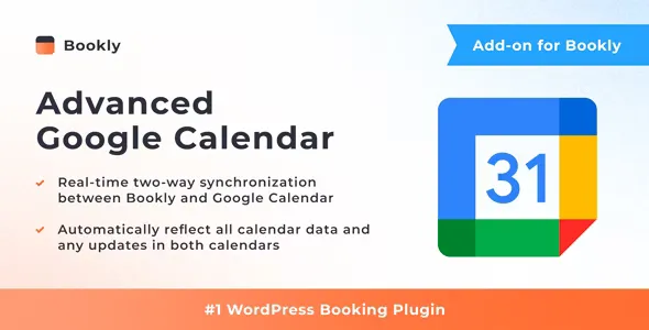 Bookly Advanced Google Calendar (Add-on) v2.7