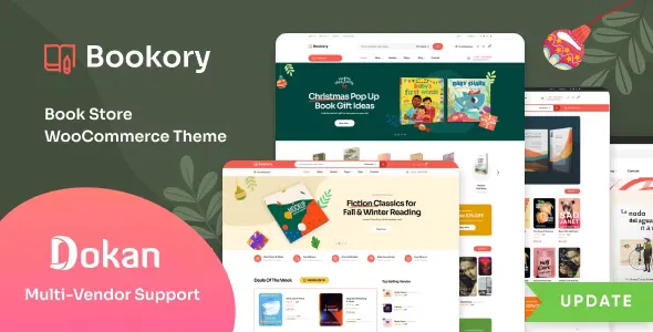 Bookory v2.1.6 - Book Store WooCommerce Theme