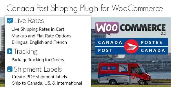 Canada Post WooCommerce Shipping Plugin for Rates, Labels and Tracking v1.7.19