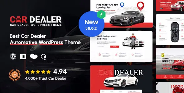 Car Dealer v6.0.5 - Automotive Responsive WordPress Theme