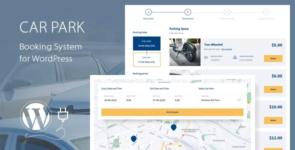 Car Park Booking System for WordPress v2.7