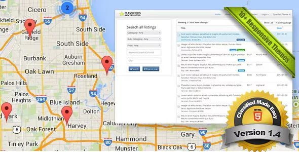 Classified Made Easy v1.4 - PHP Script